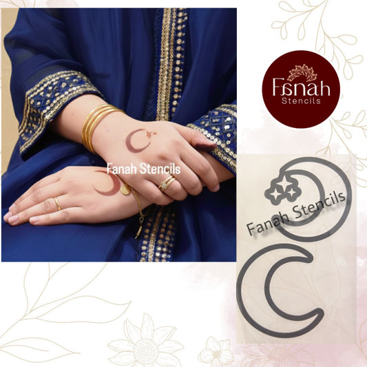 Fanah henna stencil Fh-23