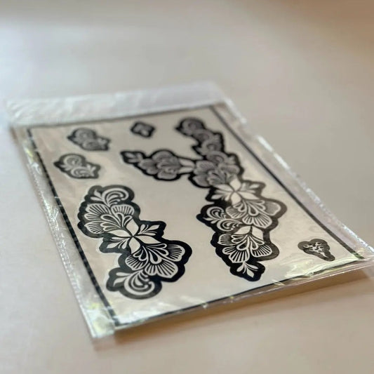 Fanah Henna Stencil FH-166 Fanahstencils