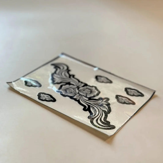 Fanah Henna Stencil K-18 Fanahstencils