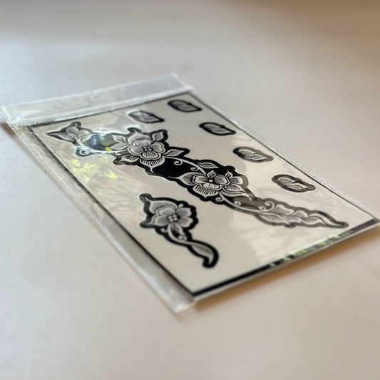 Fanah Henna Stencil FH-147 Fanahstencils