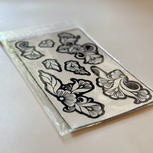 Fanah Henna Stencil FH-102 Fanahstencils