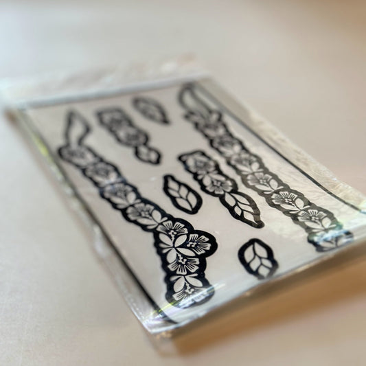 Fanah Henna Stencil FH Fanahstencils