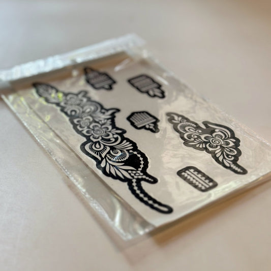 Fanah Henna Stencil FH-148 Fanahstencils