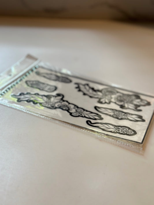 Fanah Henna Stencil FH-221 Fanahstencils