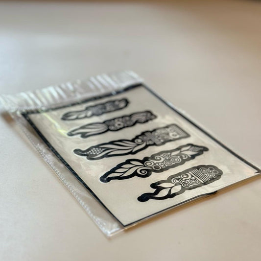 Fanah Henna Stencil FH-125 Fanahstencils