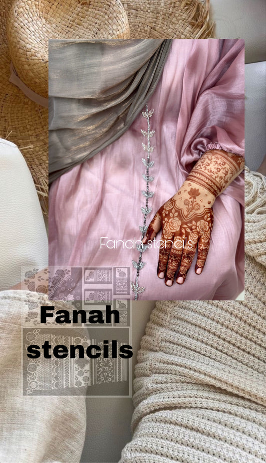 Fanah stencils Fh- (single side)