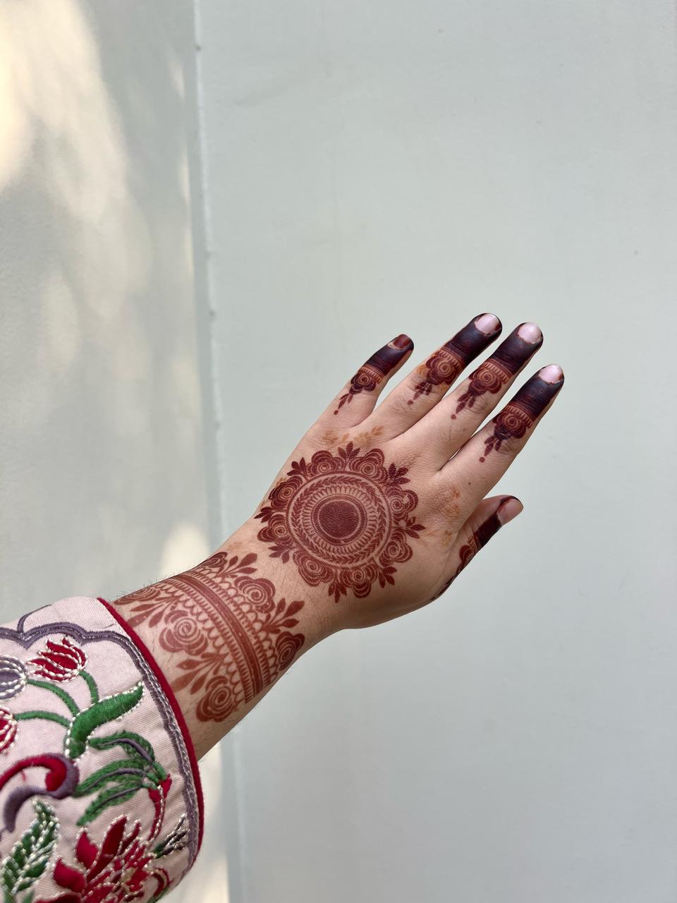 Fanah Henna Stencil FH-173 Fanahstencils
