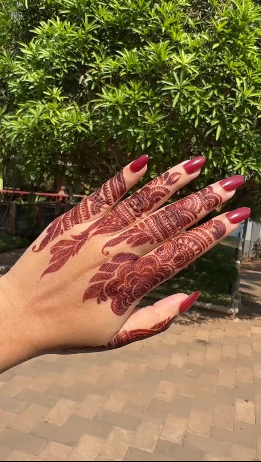 Fanah Henna Stencil FH - 258 Fanahstencils