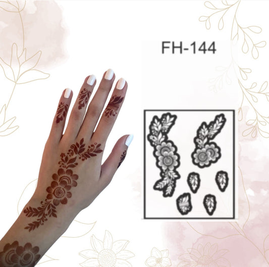Fanah henna stencil Fh-144