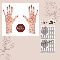 Fanah Henna Stencil FH - 287