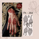 Fanah Henna Stencil Fh-260