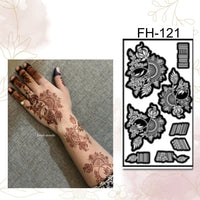 Fanah Henna Stencil FH-121 Fanahstencils