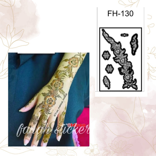 Fanah Henna Stencil Fh-130