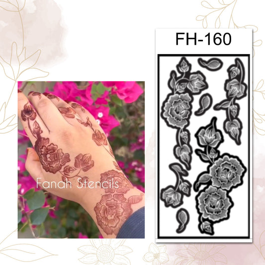 Fanah Henna Stencil FH-160