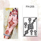 Fanah Henna Stencil FH-205