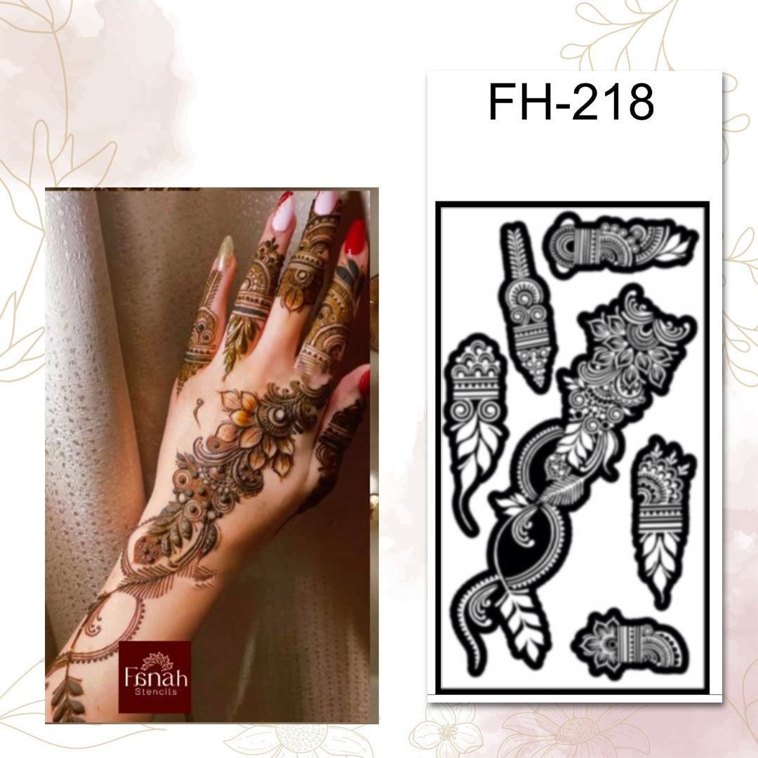 استنسل حناء فانا FH-218