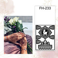 Fanah Henna Stencil FH-253