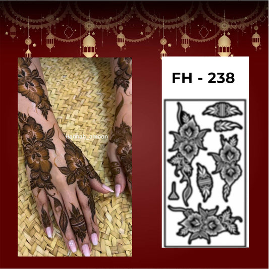 Fanah Henna Stencil FH-238