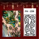 Fanah Henna Stencil FH-239