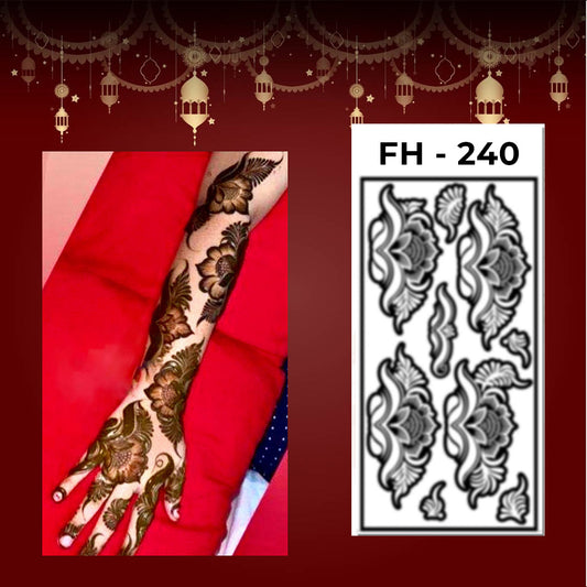 Fanah Henna Stencil FH-240