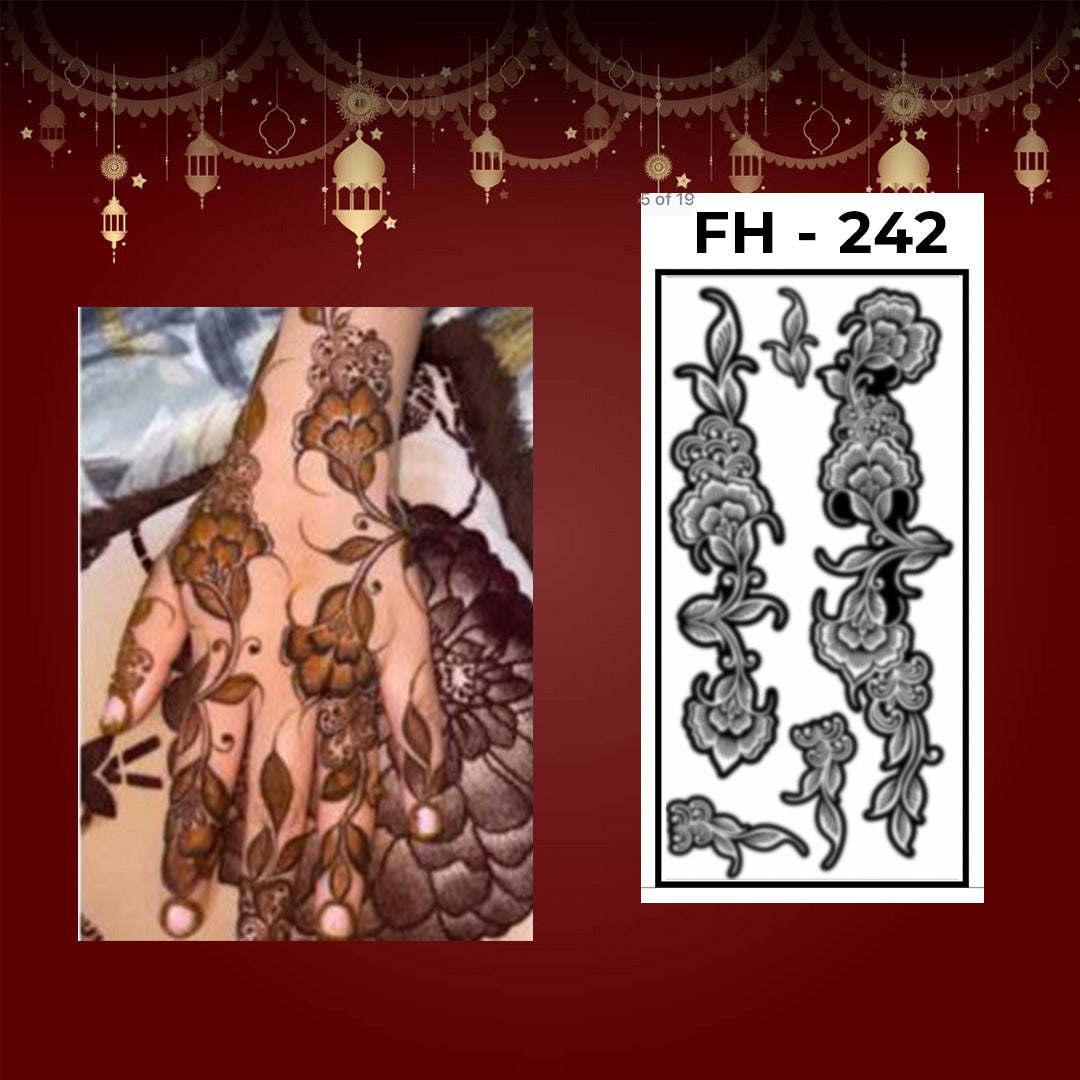 استنسل حناء فانا FH - 242