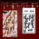 Fanah Henna Stencil FH - 250