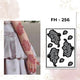 Fanah Henna Stencil FH-256