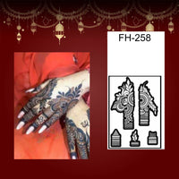 Fanah Henna Stencil FH - 258 Fanahstencils