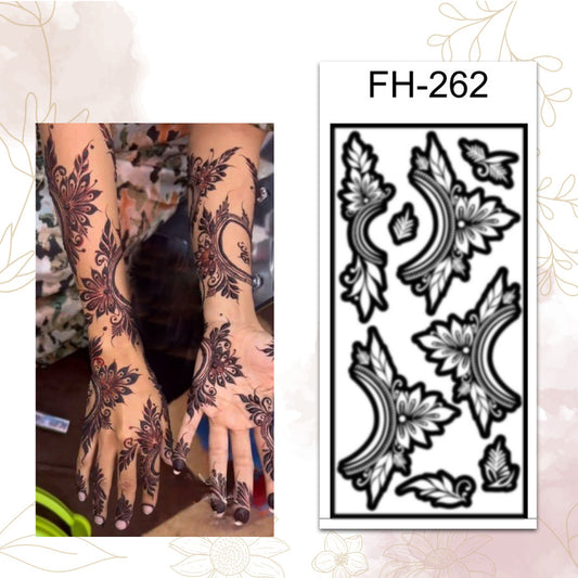 Fanah Henna Stencil FH-262