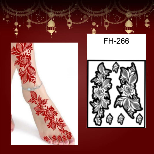 Fanah Henna Stencil (Pair) FH - 266