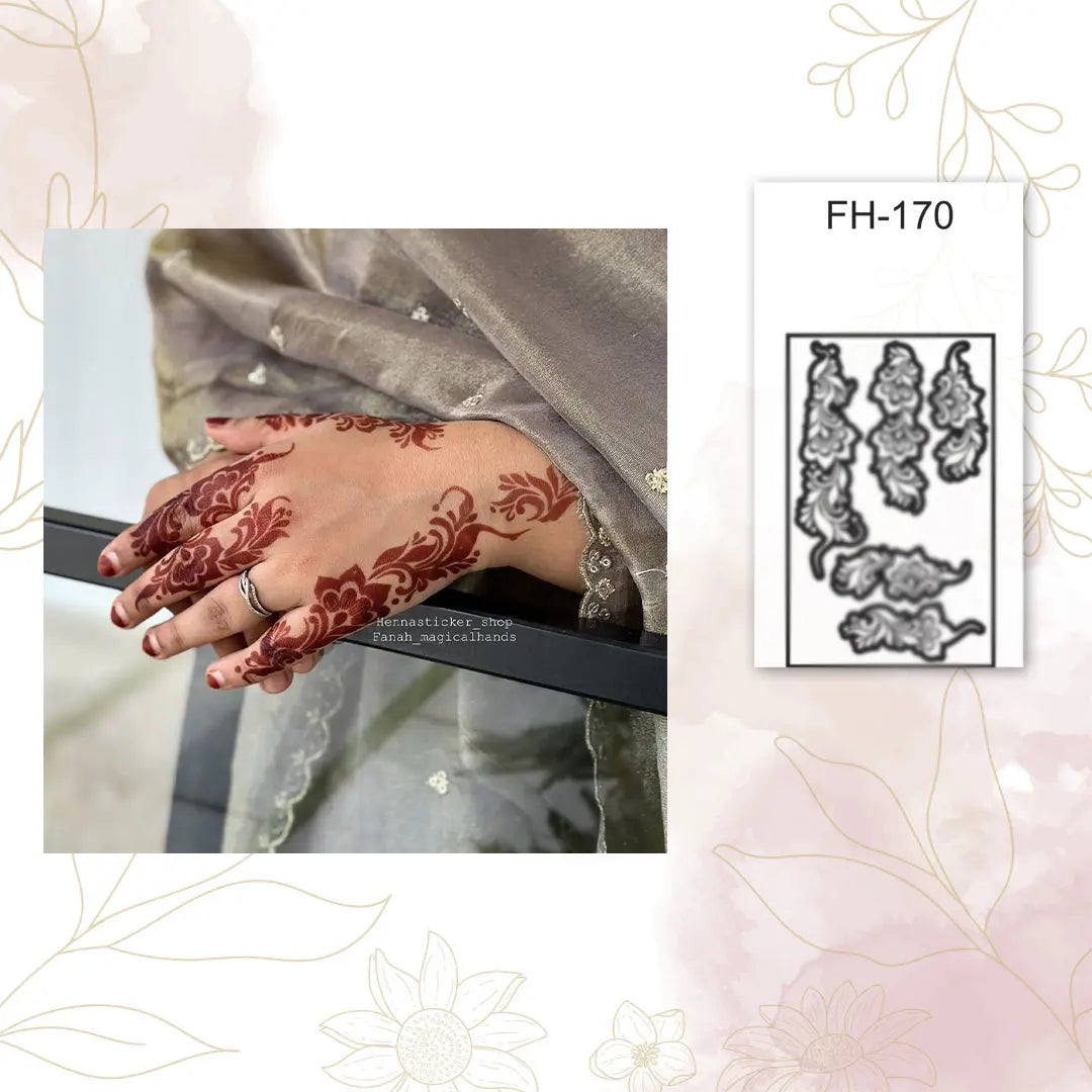 Finger Stencil  FH-170 Fanahstencils