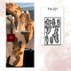 Fanah Henna Stencil  FH-221 Fanahstencils