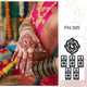 Fanah Henna Stencil Fh-305