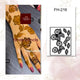 Fanah Henna Stencil FH-216 Fanahstencils