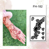 Fanah Henna Stencil FH-182 Fanahstencils