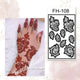 Fanah Henna Stencil FH-108 Fanahstencils