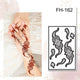 Fanah Henna Stencil  FH-162 Fanahstencils