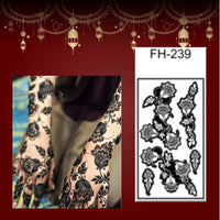 Fanah Henna Stencil FH-239 Fanahstencils