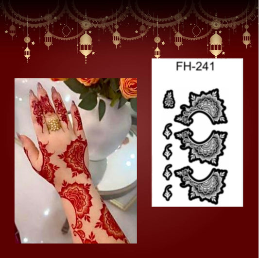 Fanah Henna Stencil FH-245