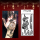 Fanah Henna Stencil FH-248 Fanahstencils