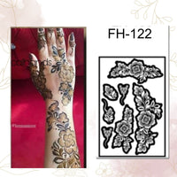 Fanah Henna Stencil FH-122 Fanahstencils