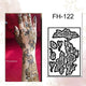 Fanah Henna Stencil FH-122 Fanahstencils