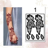 Fanah Henna Stencil K-1 Fanahstencils