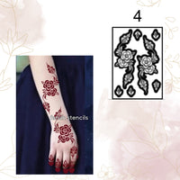 Fanah Henna Stencil K-4