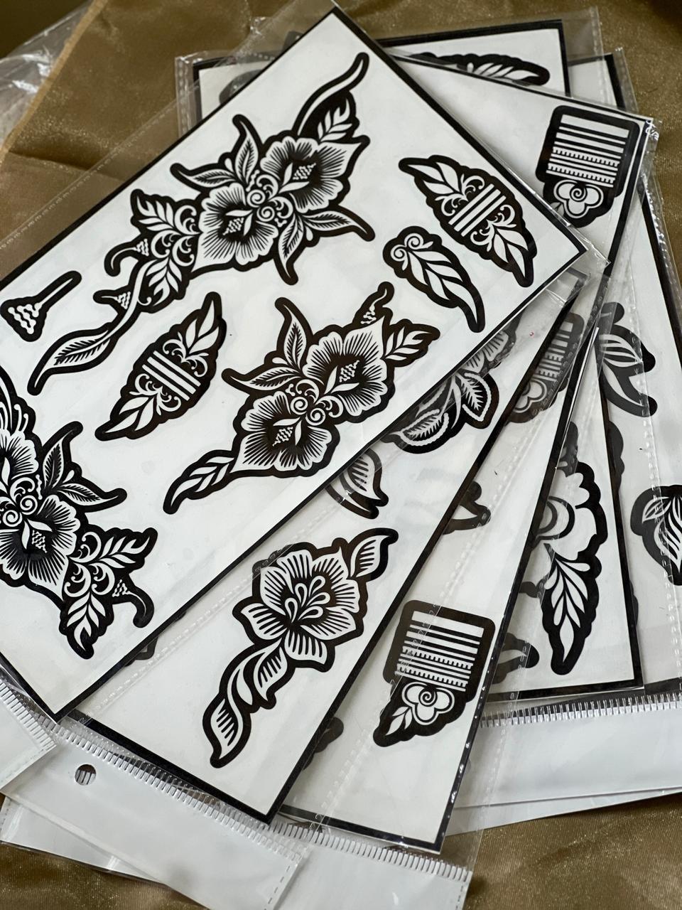 Fanah Henna Stencil FH - 258 Fanahstencils