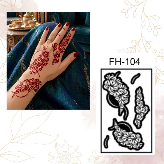 Fanah Henna Stencil FH-104