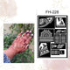 Fanah Henna Stencil FH-228 LH Fanahstencils