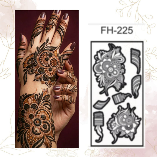 Fanah Henna Stencil FH - 225