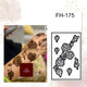 Fanah Henna Stencil FH-175