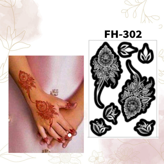 Fanah Henna Stencil FH-302
